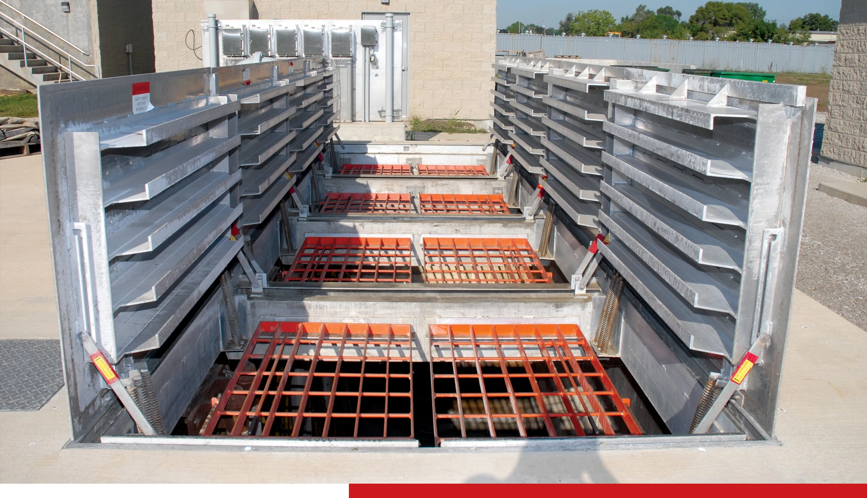 metal ground access door